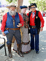 The Reel Cowboys at the Canoga Park, California Memorial Day Parade on May 28th, 2018