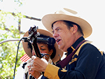 The Reel Cowboys at the Canoga Park, California Memorial Day Parade on May 28th, 2018