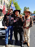 The Reel Cowboys at the Canoga Park, California Memorial Day Parade on May 28th, 2018