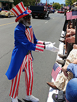 The Reel Cowboys at the Canoga Park, California Memorial Day Parade on May 27th, 2019